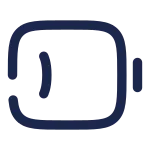 Battery Low Minimalistic SVG Icon